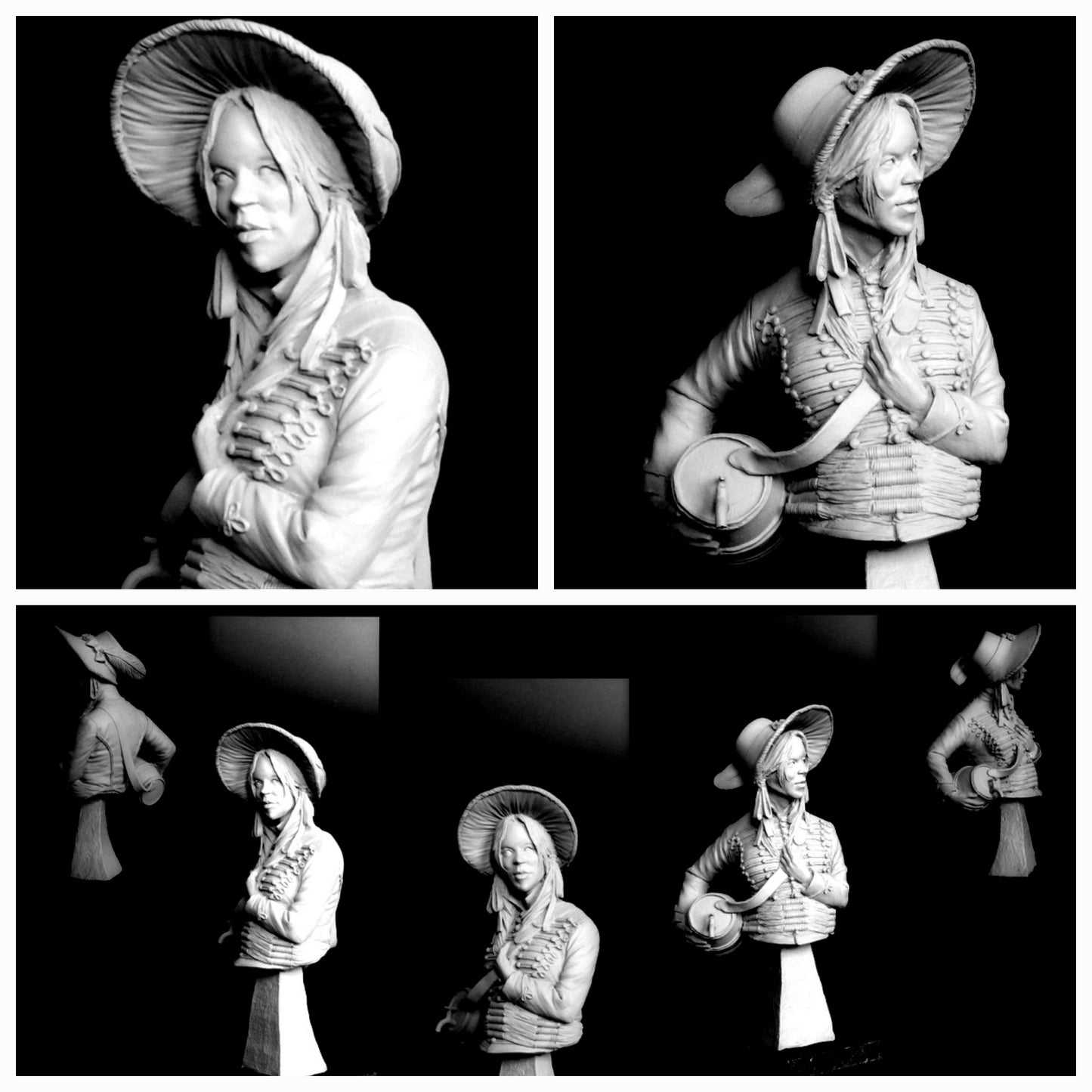 1.9th Scale Cantiniere bust