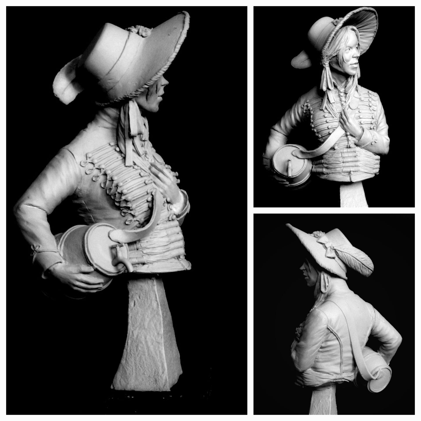 1.9th Scale Cantiniere bust