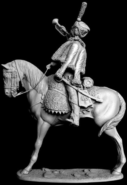 120mm 9th Hussar Trumpeter.