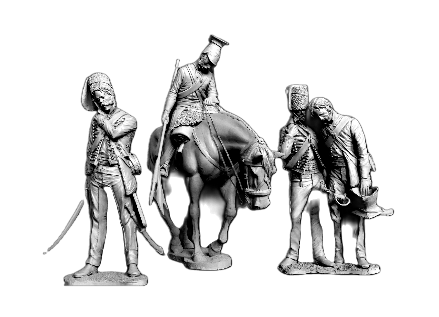 120mm "After the Charge" 4 figure vignette.