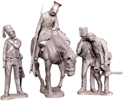 120mm "After the Charge" 4 figure vignette.