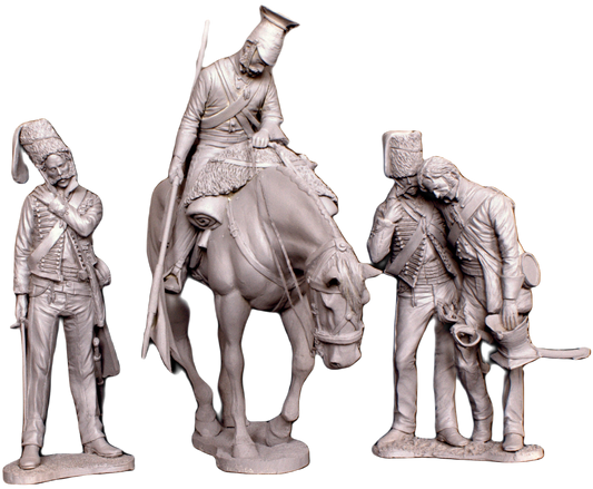 120mm "After the Charge" 4 figure vignette.