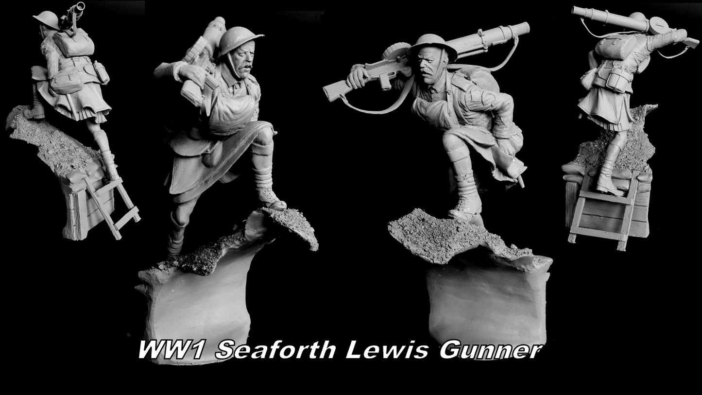 120mm "Great War" Light Machine gunners companion set.