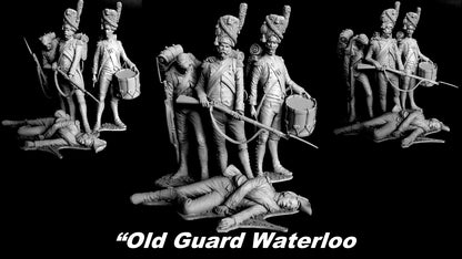 Old Guard Waterloo 4 figure set