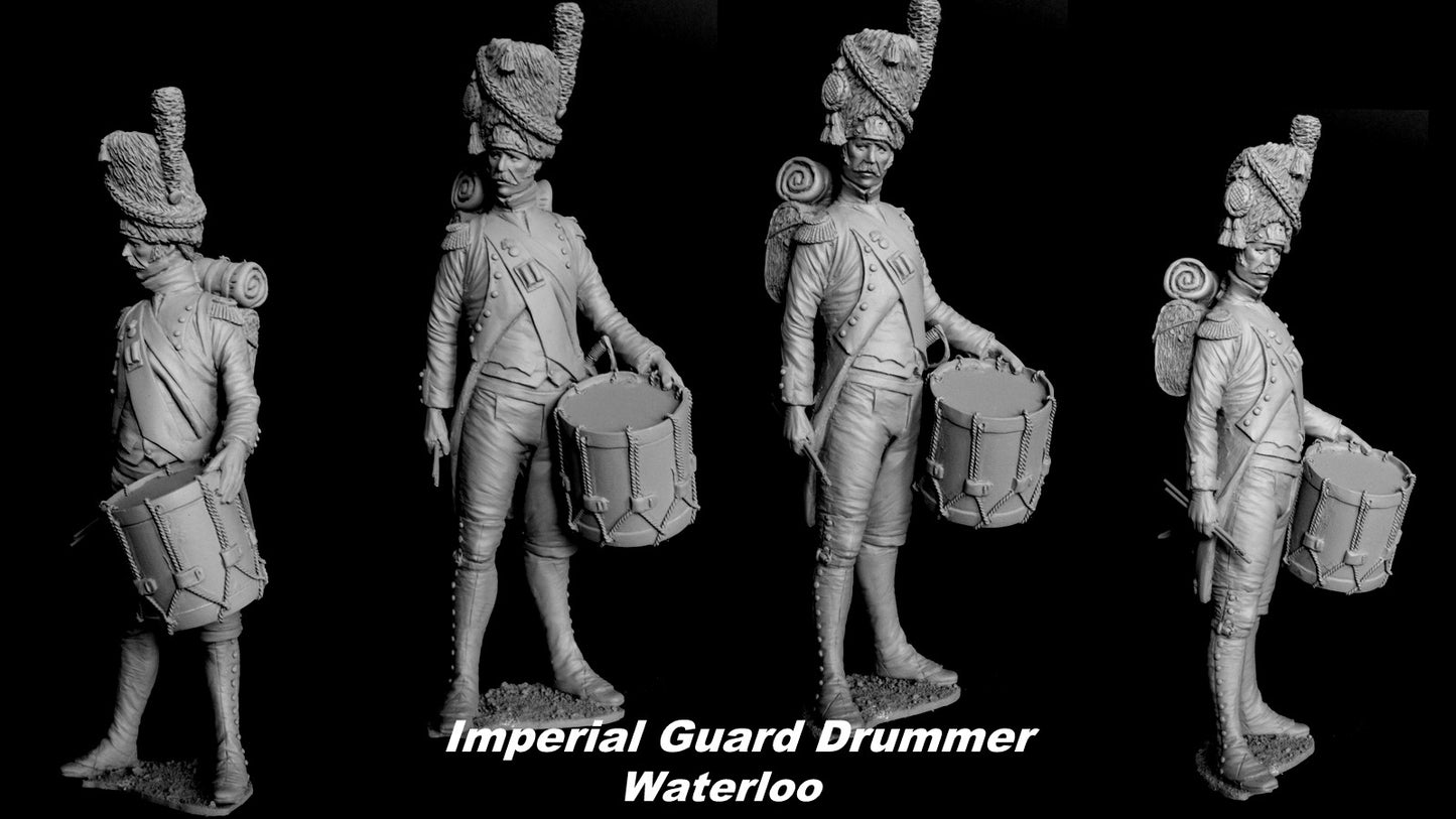 120mm Imperial Guard Drummer, Waterloo