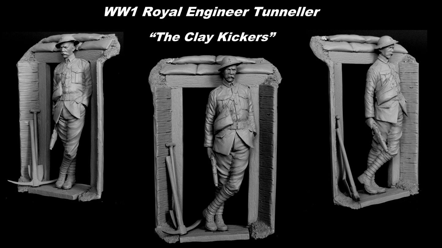 120mm WW1 Royal Engineer Tunneller